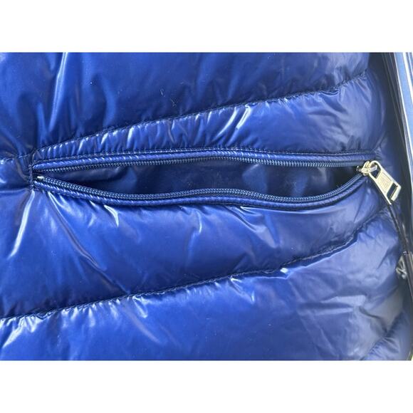 Men's Moncler Blue Gilet Gui Down Filled Vest Jacket Size XXL - Picture 7 of 16